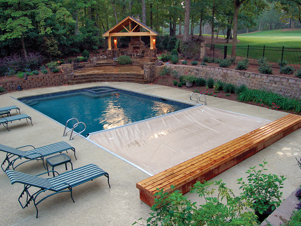 Pool Equipment & Electrical 9 rectangle cover pools backyard fireplace toptrack